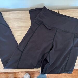 ZYIA Black High-Waisted Leggings